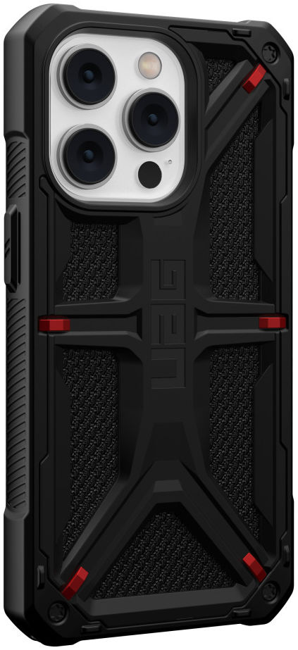 Urban Armor Gear Monarch Apple iPhone 14 Pro Hoesje Kevlar Zwart afbeelding 4