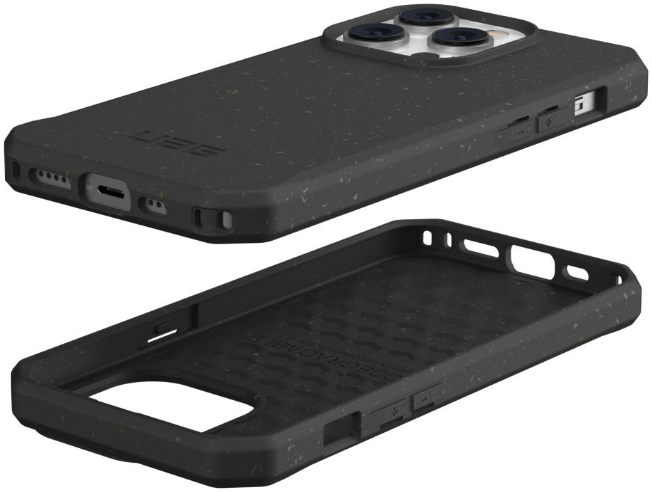 Urban Armor Gear Outback Bio Apple iPhone 14 Pro Hoesje Zwart afbeelding 5