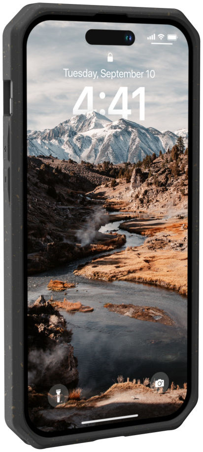 Urban Armor Gear Outback Bio Apple iPhone 14 Pro Hoesje Zwart afbeelding 7