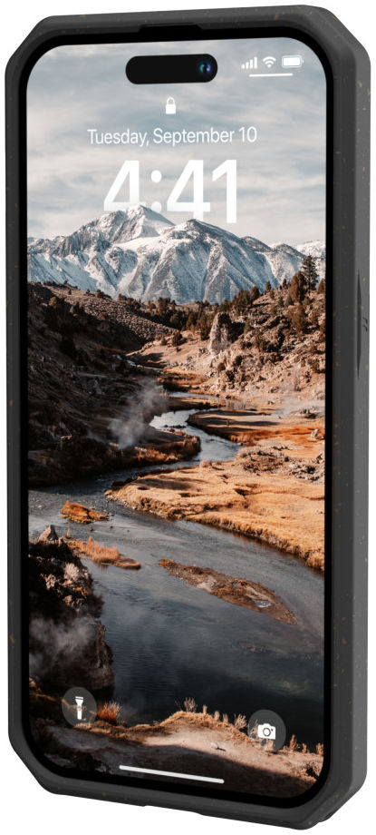 Urban Armor Gear Outback Bio Apple iPhone 14 Pro Hoesje Zwart afbeelding 8