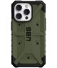 Urban Armor Gear Pathfinder Apple iPhone 14 Pro Hoesje Olive