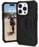 Urban Armor Gear Pathfinder MagSafe iPhone 14 Pro Hoesje Zwart