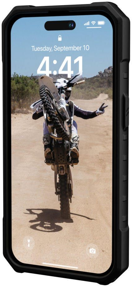 Urban Armor Gear Pathfinder MagSafe iPhone 14 Pro Hoesje Zwart afbeelding 10