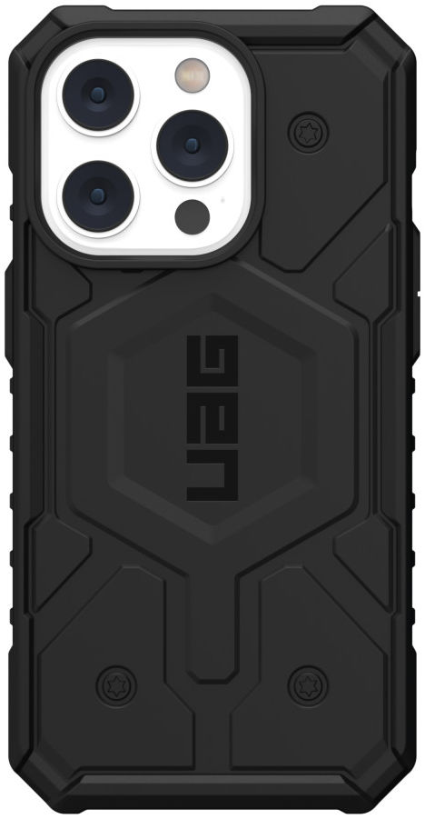 Urban Armor Gear Pathfinder MagSafe iPhone 14 Pro Hoesje Zwart afbeelding 2