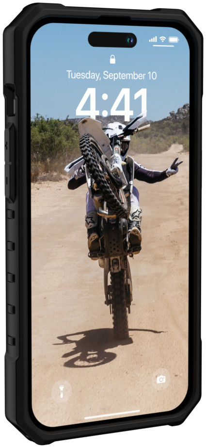 Urban Armor Gear Pathfinder MagSafe iPhone 14 Pro Hoesje Zwart afbeelding 8