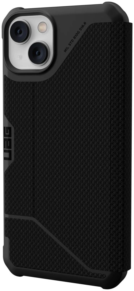 Urban Armor Gear Metropolis Apple iPhone 14 Plus Hoesje Kevlar Zwart afbeelding 4