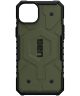 Urban Armor Gear Pathfinder MagSafe iPhone 14 Plus Hoesje Olive