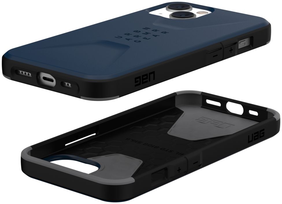 Urban Armor Gear Civilian Apple iPhone 14 Hoesje Back Cover Mallard afbeelding 5