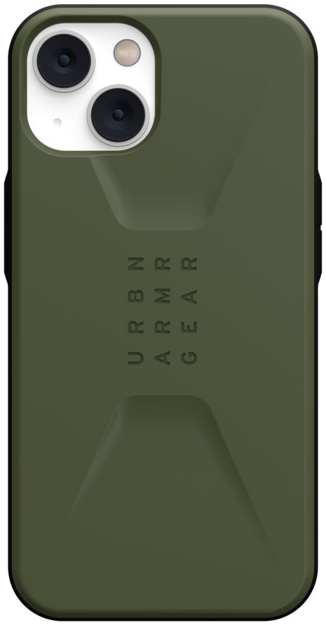 Urban Armor Gear Civilian Apple iPhone 14 Hoesje Back Cover Olive afbeelding 2