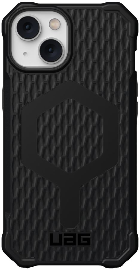 Urban Armor Gear Essential Armor Apple iPhone 14 Hoesje MagSafe Zwart afbeelding 2