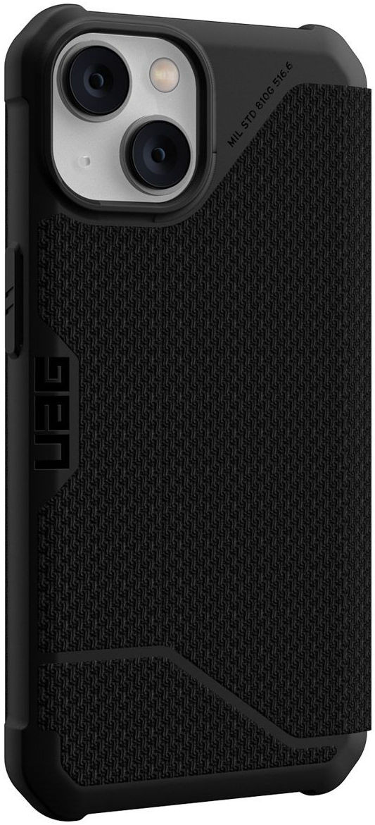 Urban Armor Gear Metropolis Series Apple iPhone 14 Hoesje Kevlar Zwart afbeelding 6