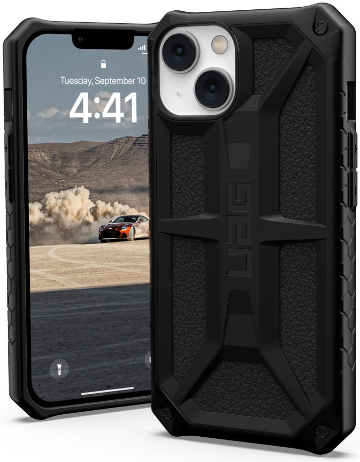 Urban Armor Gear Monarch Apple iPhone 14 Hoesje Zwart afbeelding 1