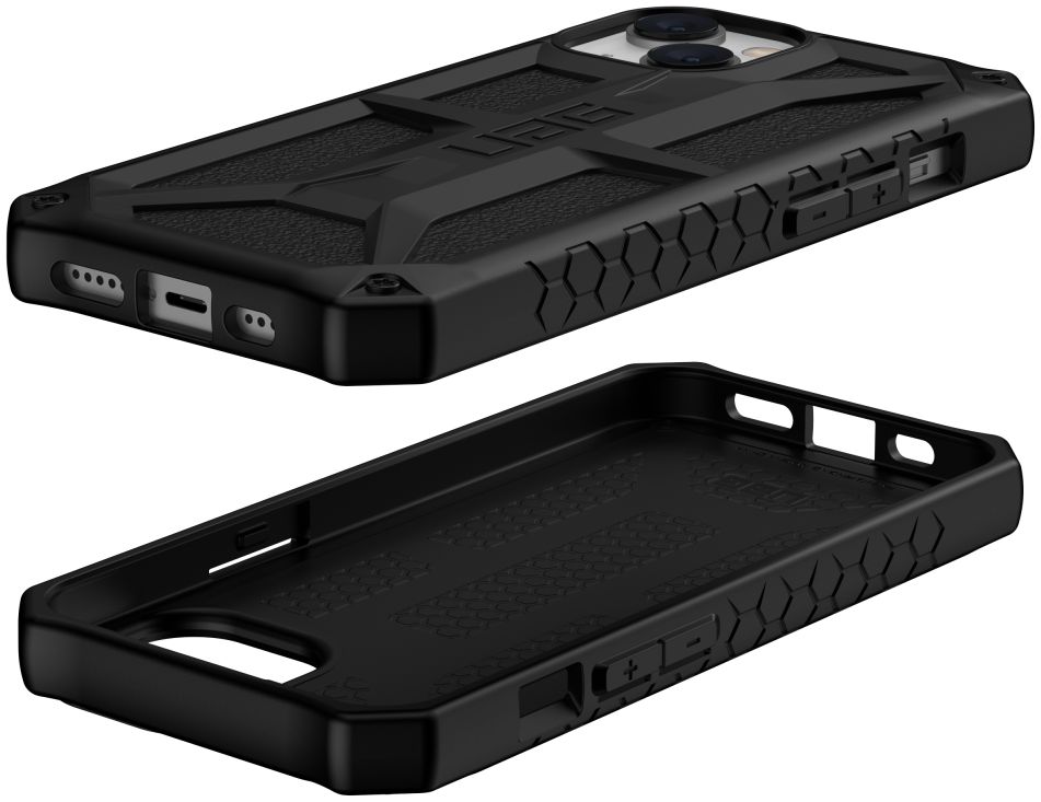 Urban Armor Gear Monarch Apple iPhone 14 Hoesje Zwart afbeelding 5