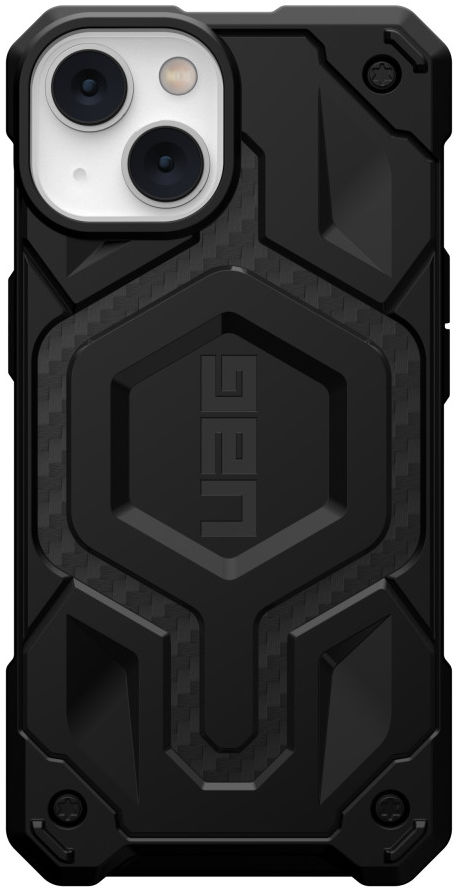 Urban Armor Gear Monarch Pro iPhone 14 Hoesje MagSafe Carbon Fiber afbeelding 2