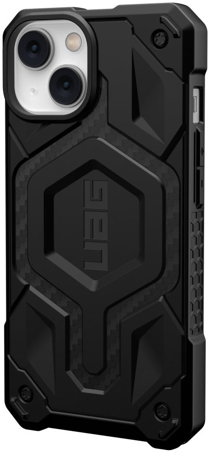 Urban Armor Gear Monarch Pro iPhone 14 Hoesje MagSafe Carbon Fiber afbeelding 3