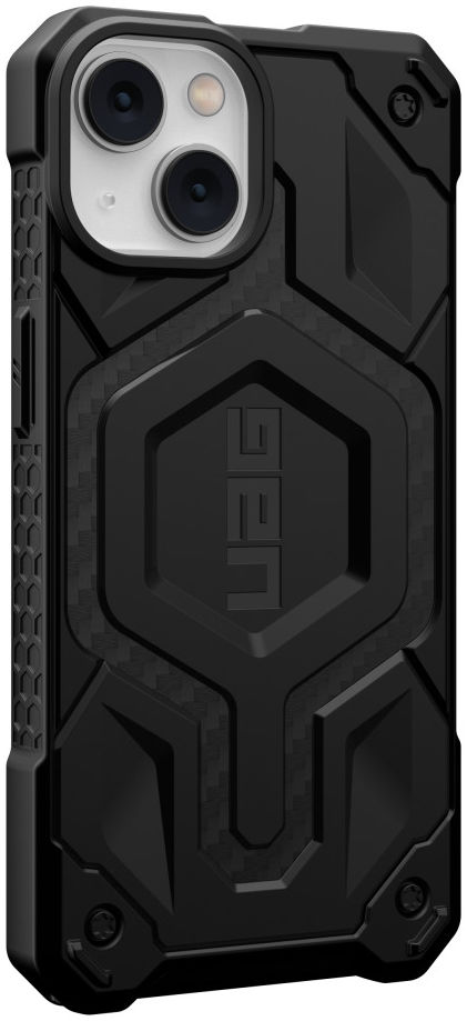 Urban Armor Gear Monarch Pro iPhone 14 Hoesje MagSafe Carbon Fiber afbeelding 4