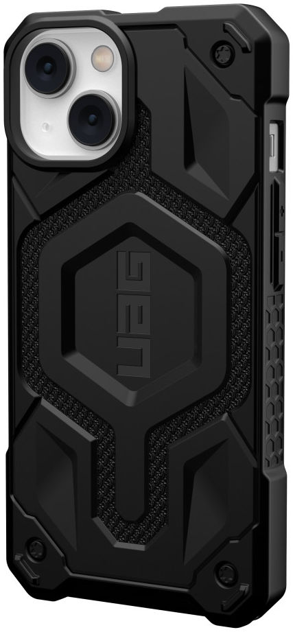 Urban Armor Gear Monarch Pro iPhone 14 Hoesje MagSafe Kevlar Zwart afbeelding 3
