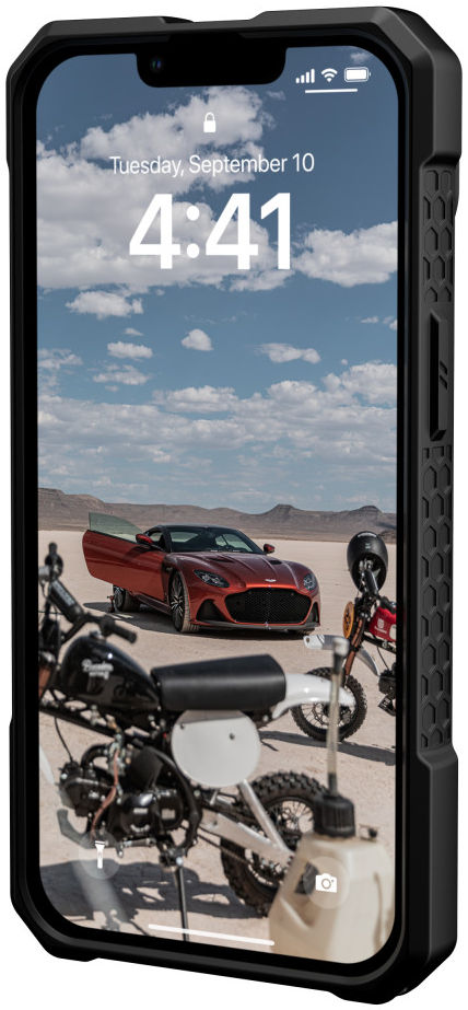 Urban Armor Gear Monarch Pro iPhone 14 Hoesje MagSafe Kevlar Zwart afbeelding 9