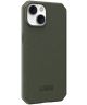 Urban Armor Gear Outback Bio Apple iPhone 14 Hoesje Back Cover Olive