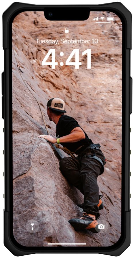 Urban Armor Gear Pathfinder Apple iPhone 14 Hoesje Back Cover Olive afbeelding 8