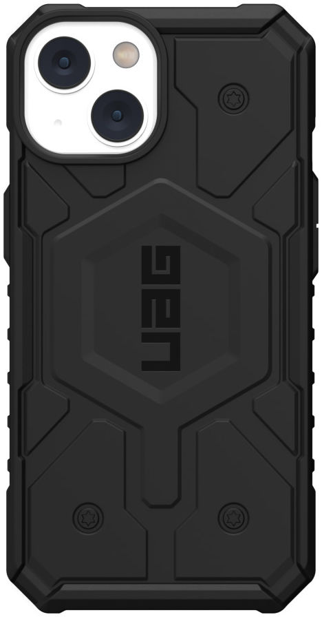 Urban Armor Gear Pathfinder MagSafe iPhone 14 Hoesje Zwart afbeelding 2