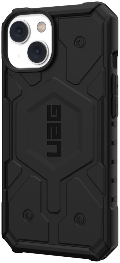 Urban Armor Gear Pathfinder MagSafe iPhone 14 Hoesje Zwart afbeelding 3
