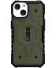 Urban Armor Gear Pathfinder MagSafe iPhone 14 Hoesje Olive