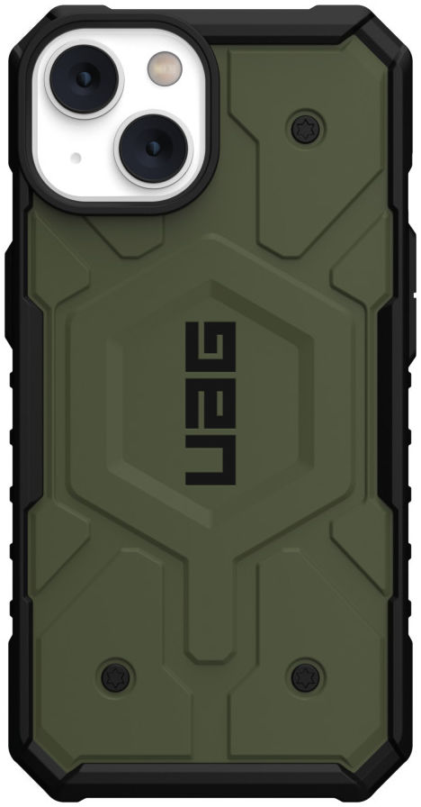 Urban Armor Gear Pathfinder MagSafe iPhone 14 Hoesje Olive afbeelding 2