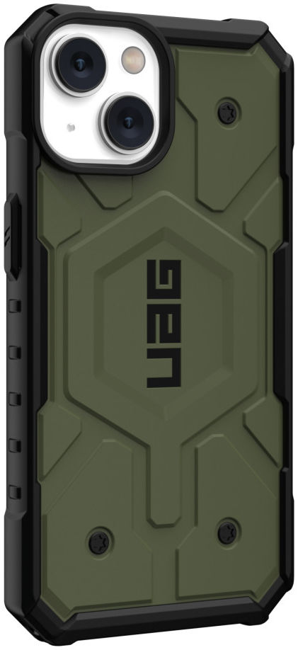 Urban Armor Gear Pathfinder MagSafe iPhone 14 Hoesje Olive afbeelding 4