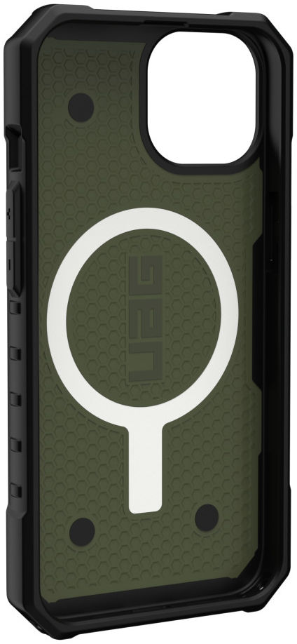 Urban Armor Gear Pathfinder MagSafe iPhone 14 Hoesje Olive afbeelding 7