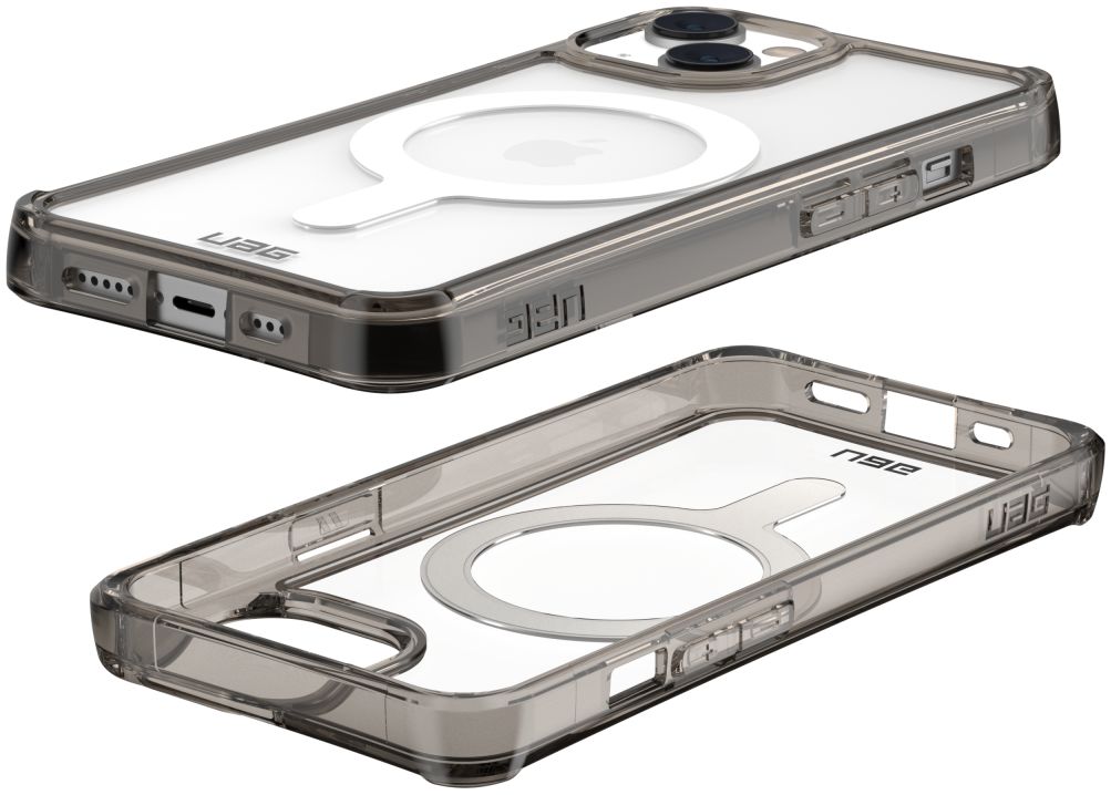 Urban Armor Gear Plyo MagSafe Apple iPhone 14 Hoesje Back Cover Ash afbeelding 4