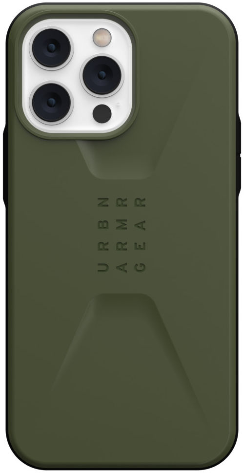 Urban Armor Gear Civilian Apple iPhone 14 Pro Max Hoesje Olive afbeelding 1