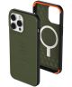 Urban Armor Gear Civilian iPhone 14 Pro Max Hoesje MagSafe Olive