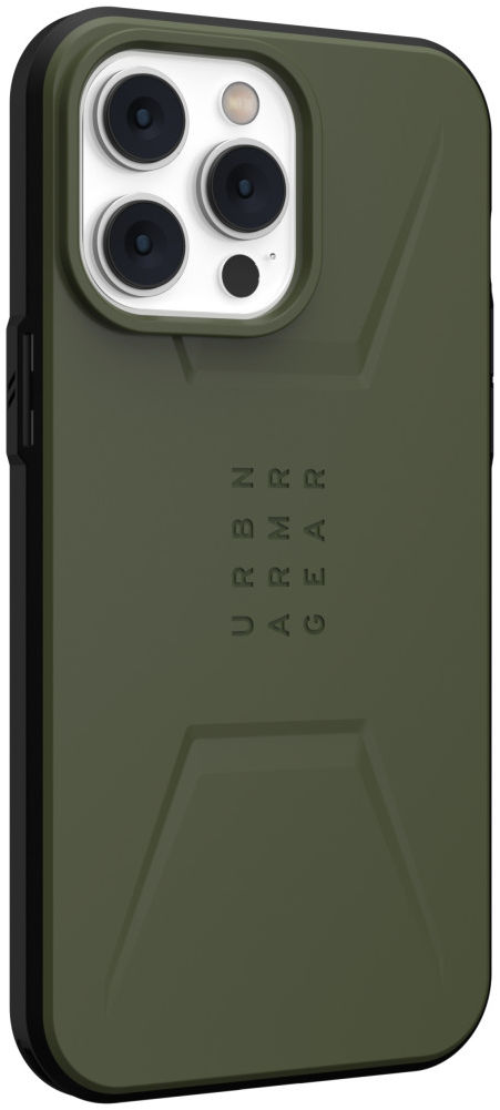 Urban Armor Gear Civilian iPhone 14 Pro Max Hoesje MagSafe Olive afbeelding 6