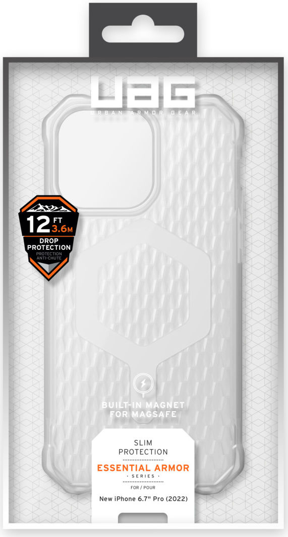 UAG Essential Armor Apple iPhone 14 Pro Max Hoesje met MagSafe Ice afbeelding 17
