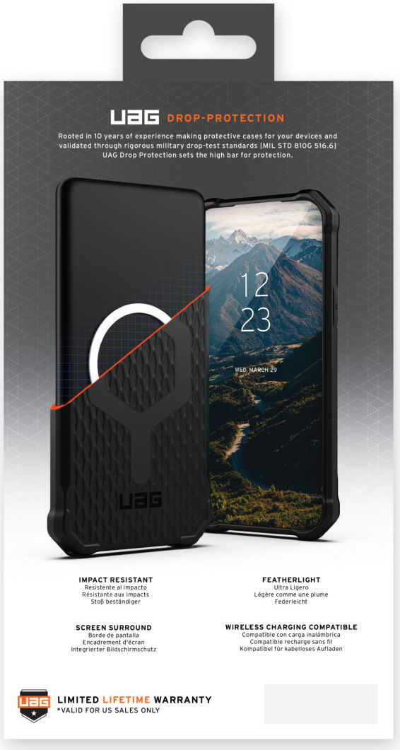 UAG Essential Armor Apple iPhone 14 Pro Max Hoesje met MagSafe Ice afbeelding 18