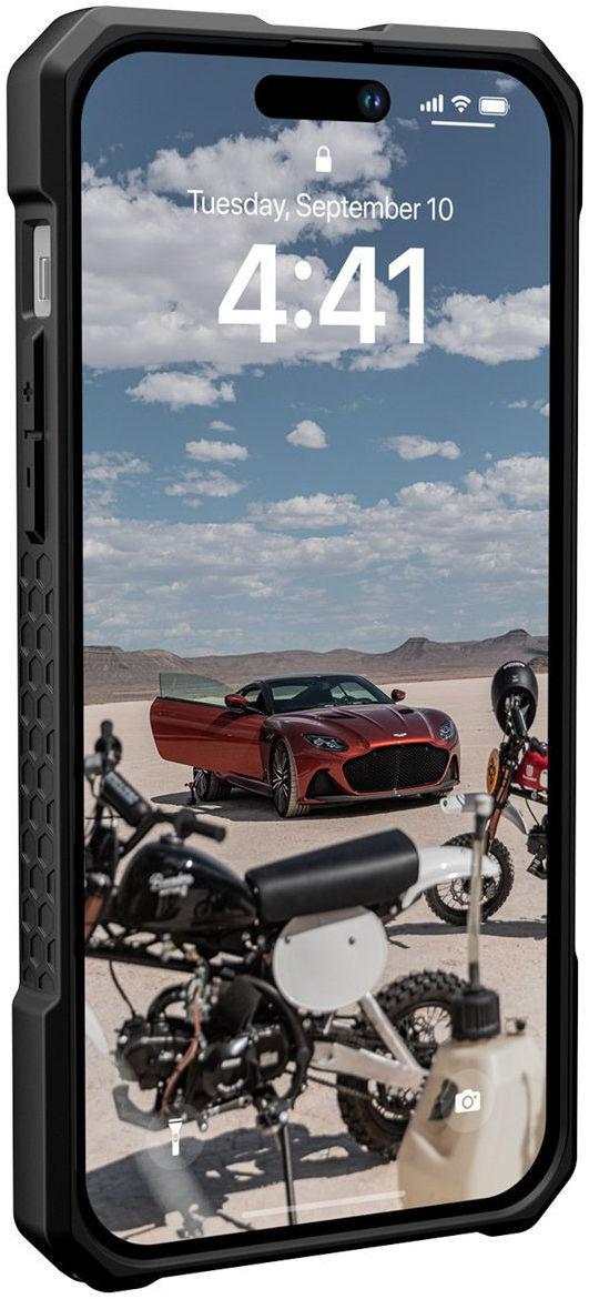 UAG Monarch Pro Apple iPhone 14 Pro Max Hoesje MagSafe Kevlar Zwart afbeelding 3