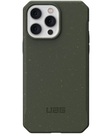 Urban Armor Gear Outback Bio Apple iPhone 14 Pro Max Hoesje Olive Hoesjes