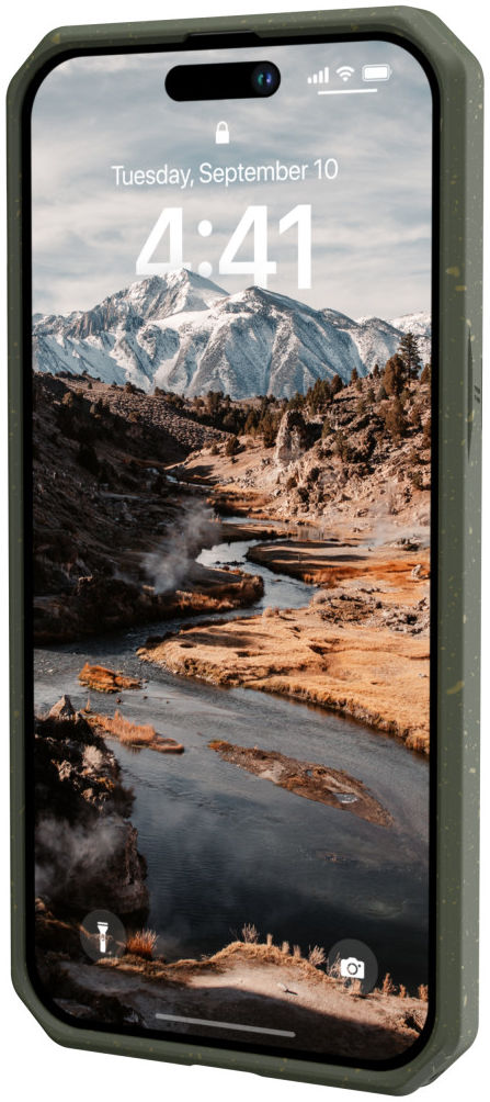 Urban Armor Gear Outback Bio Apple iPhone 14 Pro Max Hoesje Olive afbeelding 7