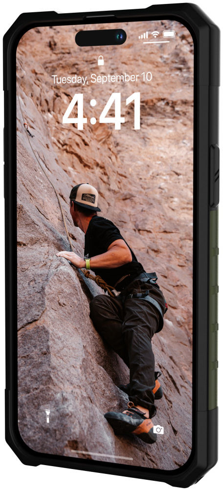 Urban Armor Gear Pathfinder Apple iPhone 14 Pro Max Hoesje Olive afbeelding 7
