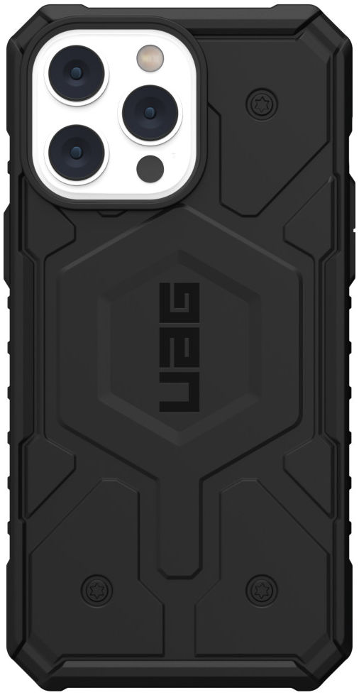 Urban Armor Gear Pathfinder iPhone 14 Pro Max Hoesje met MagSafe Zwart afbeelding 2