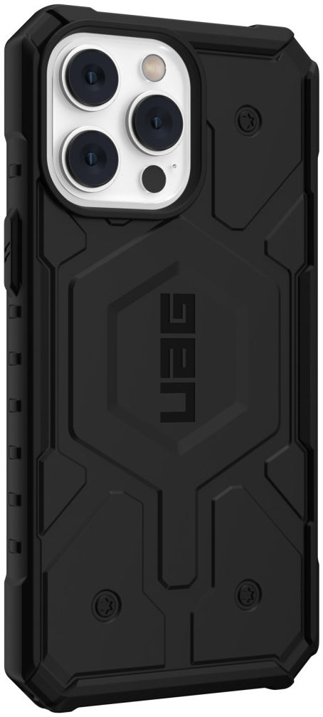 Urban Armor Gear Pathfinder iPhone 14 Pro Max Hoesje met MagSafe Zwart afbeelding 6