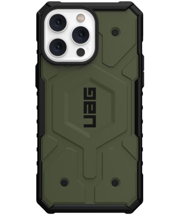 Urban Armor Gear Pathfinder iPhone 14 Pro Max Hoesje met MagSafe Olive Hoesjes