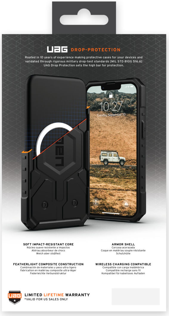 Urban Armor Gear Pathfinder iPhone 14 Pro Max Hoesje met MagSafe Olive afbeelding 19