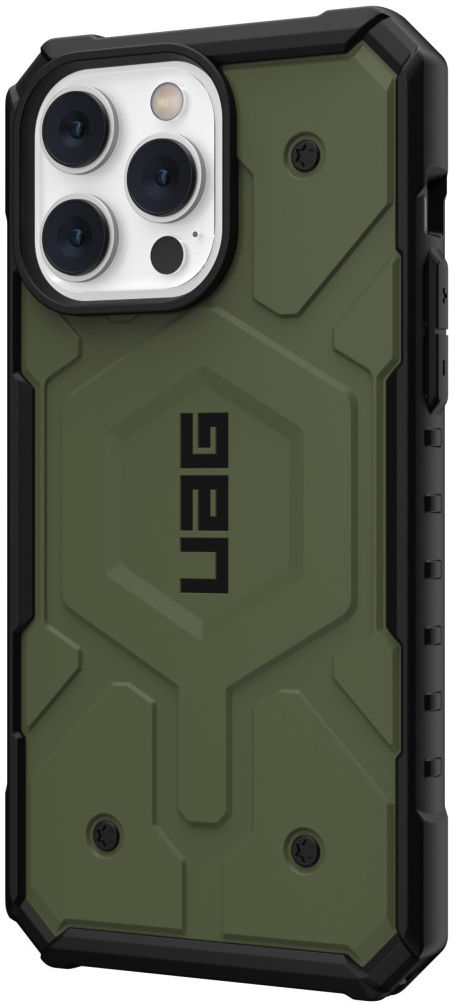Urban Armor Gear Pathfinder iPhone 14 Pro Max Hoesje met MagSafe Olive afbeelding 5