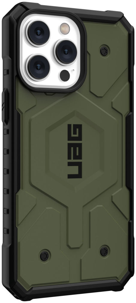 Urban Armor Gear Pathfinder iPhone 14 Pro Max Hoesje met MagSafe Olive afbeelding 6