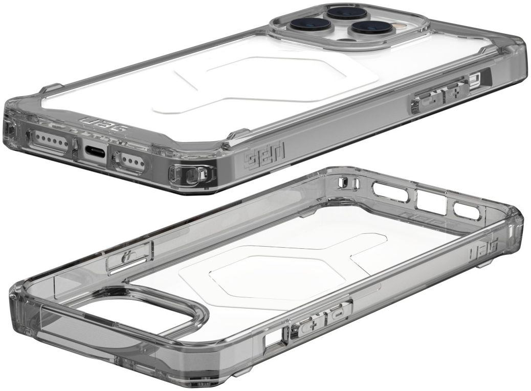 Urban Armor Gear Plyo Apple iPhone 14 Pro Max Hoesje met MagSafe Ash afbeelding 4