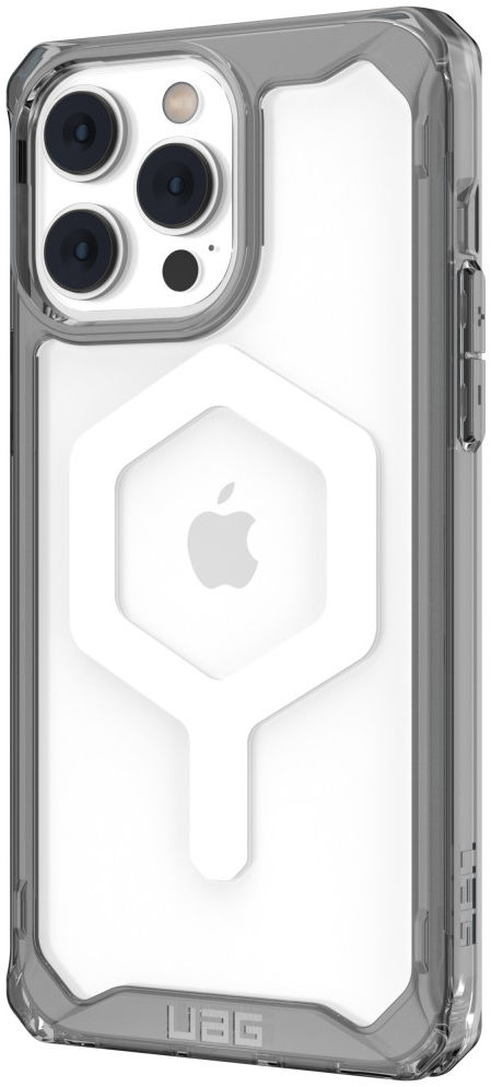 Urban Armor Gear Plyo Apple iPhone 14 Pro Max Hoesje met MagSafe Ash afbeelding 5