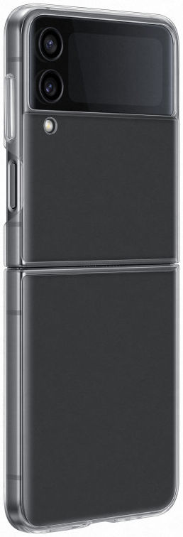 Origineel Samsung Galaxy Z Flip 4 Hoesje Clear Slim Cover Transparant afbeelding 1