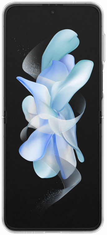 Origineel Samsung Galaxy Z Flip 4 Hoesje Clear Slim Cover Transparant afbeelding 3